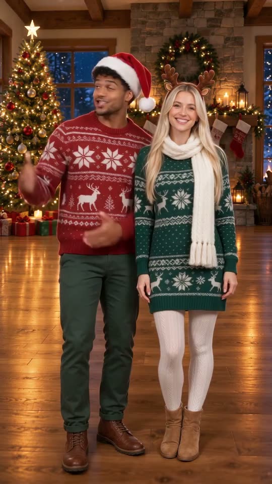 Christmas Rap AI rap video template