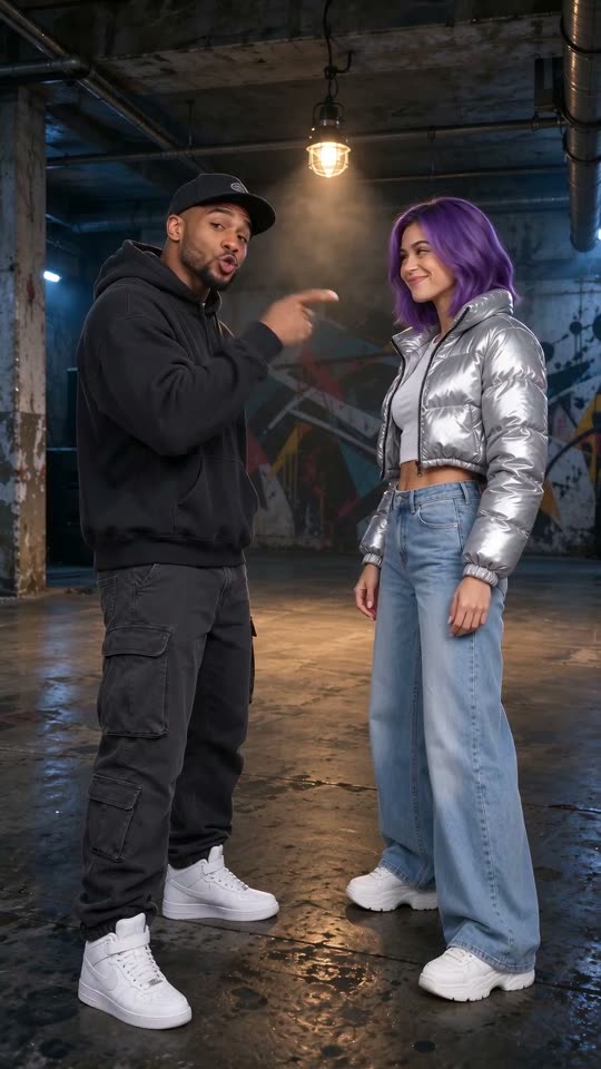 Roast Battle AI rap video template